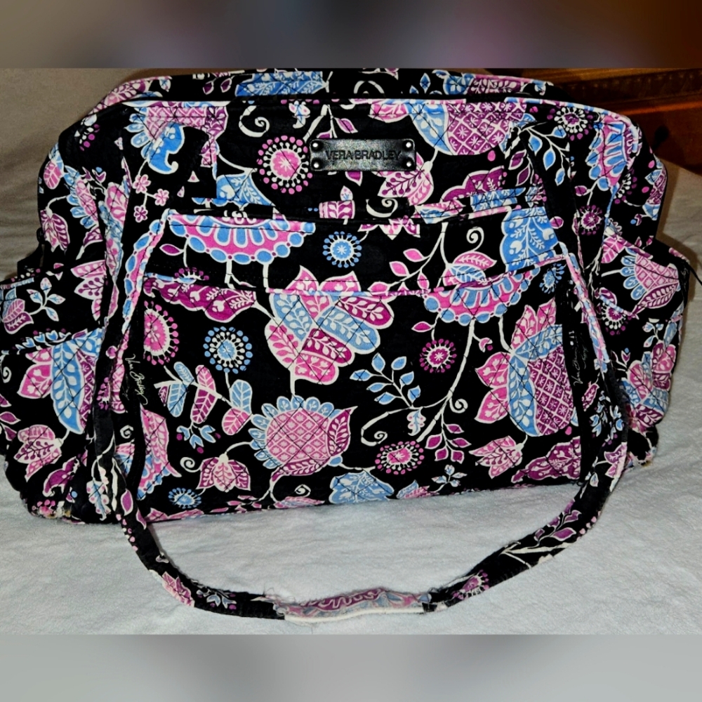 Vera Bradley Diaper Bag In Alpine Floral